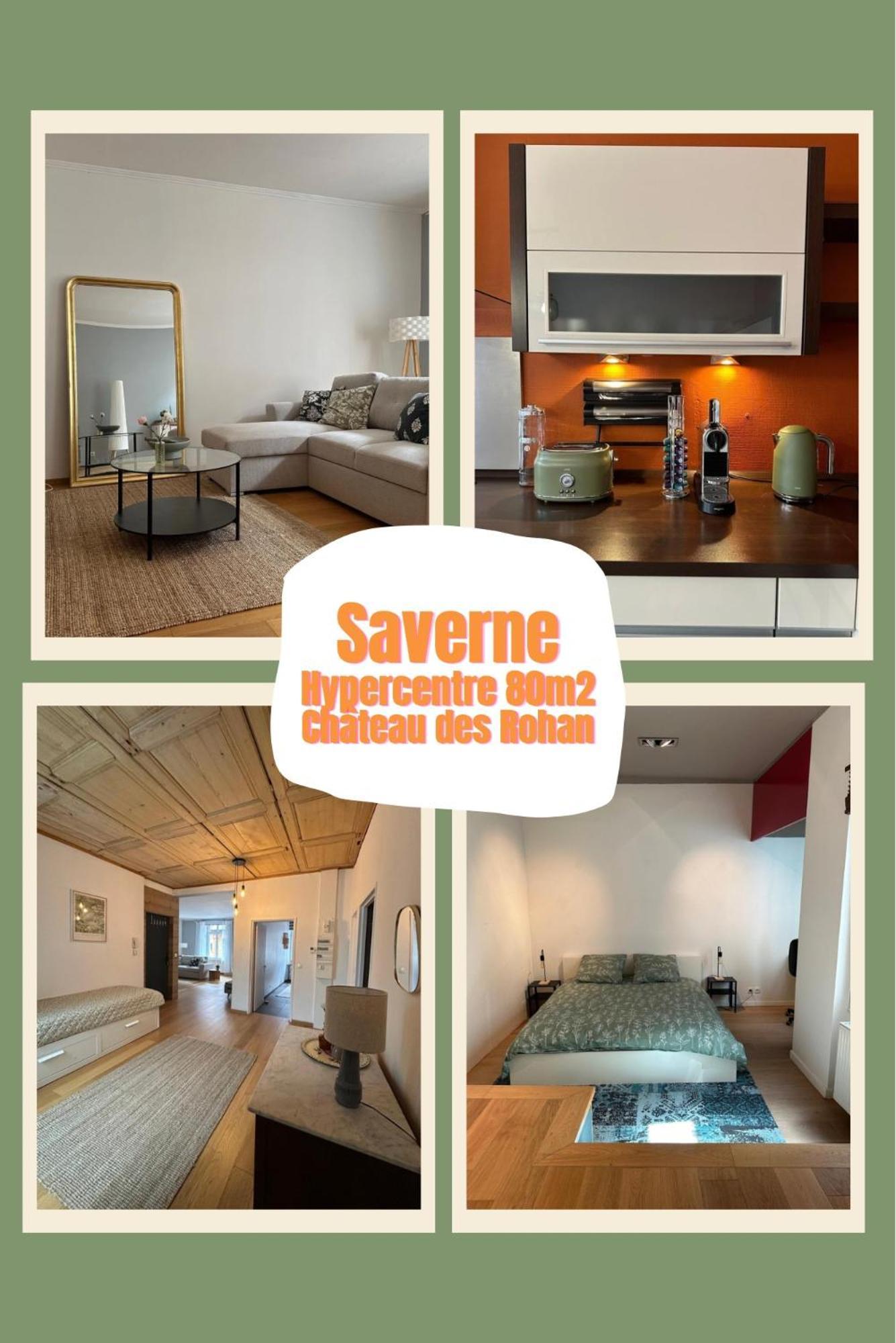 סברן Hypercentre 80M2, A Deux Pas Du Chateau Des Rohan מראה חיצוני תמונה